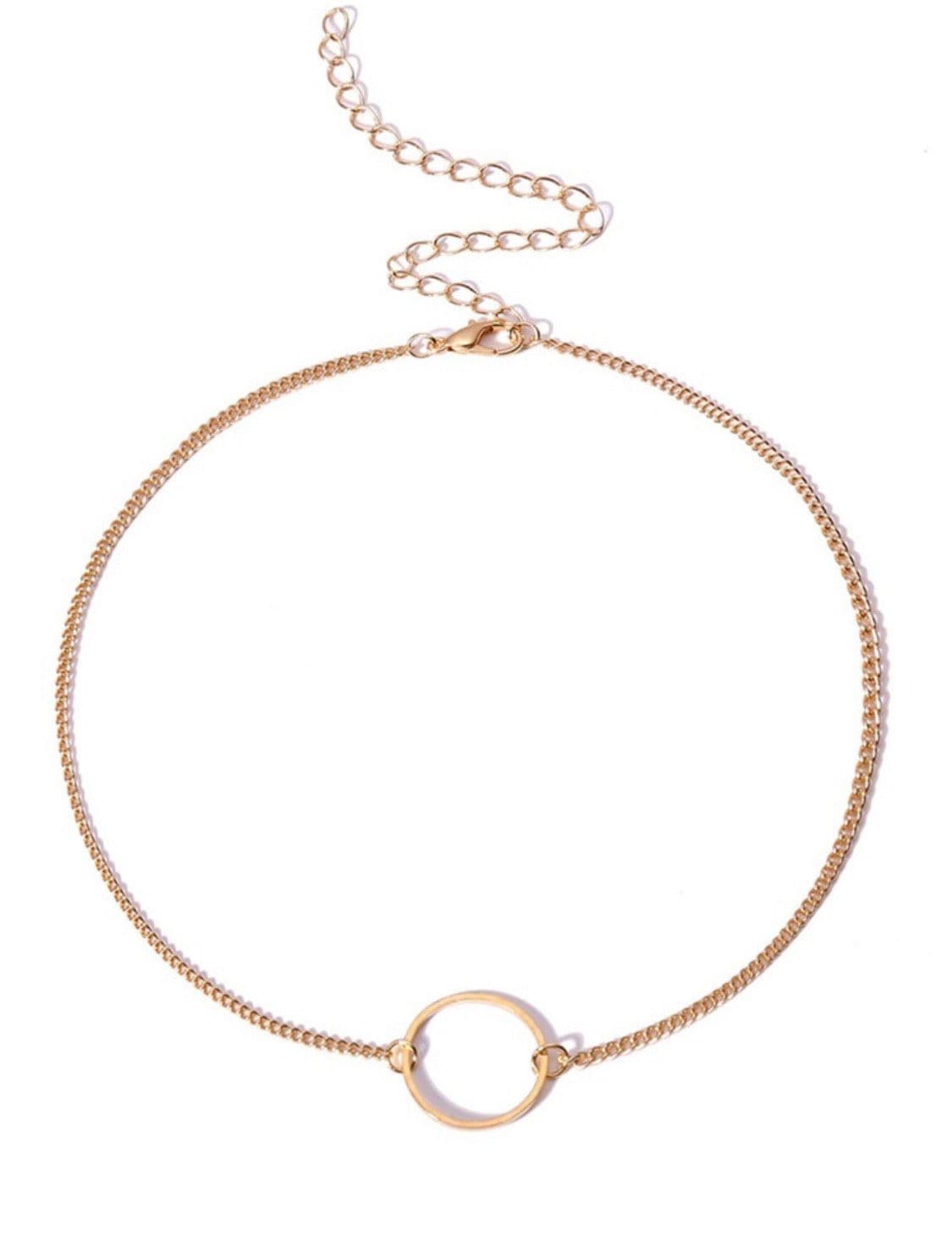 2 pc. Choker Necklace Set, Gold Necklaces, Choker Necklaces, Necklace Set, Circle Detail Necklace, Trendy Necklaces, Gold Choker Necklace