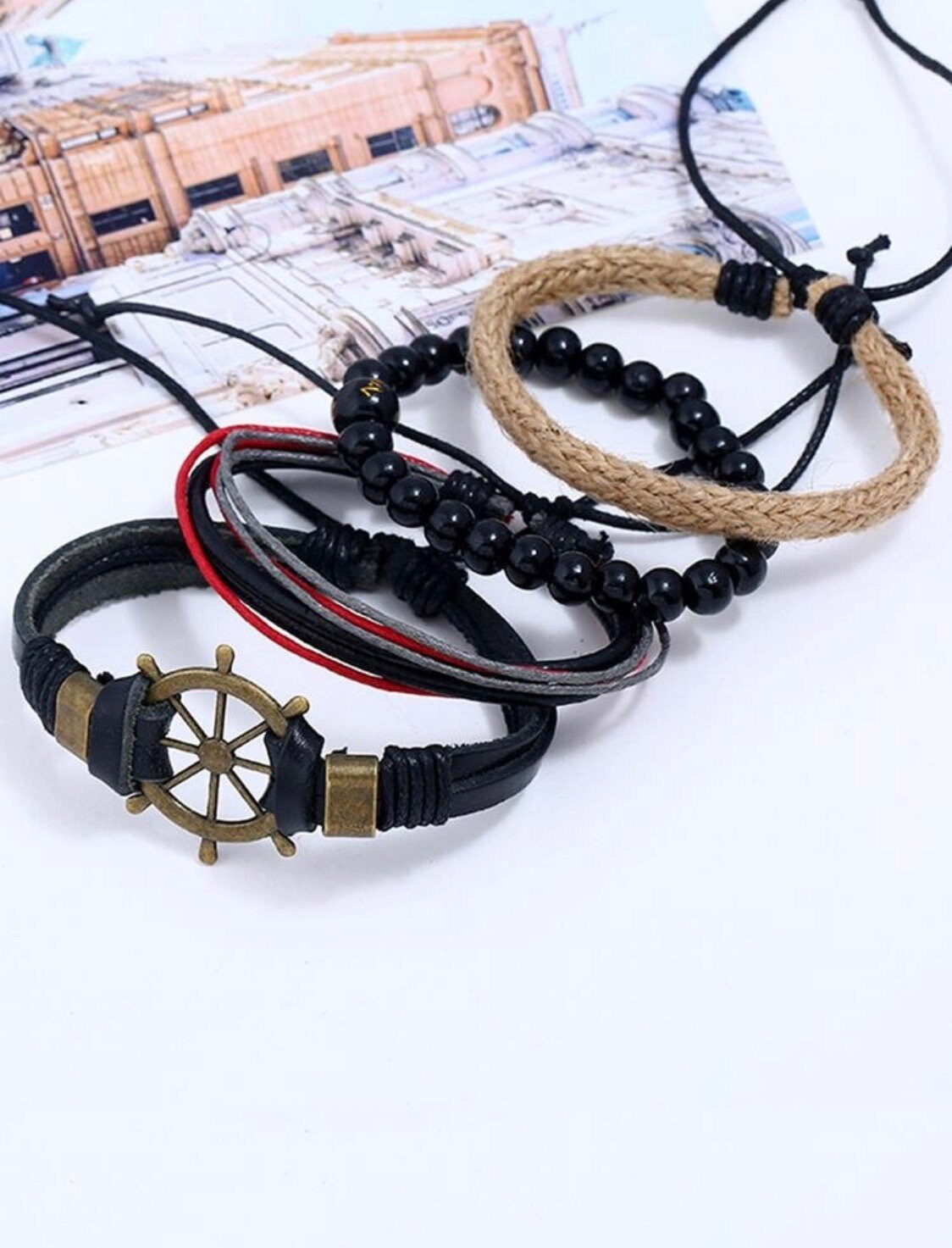 Men's Nautical Bracelet Set