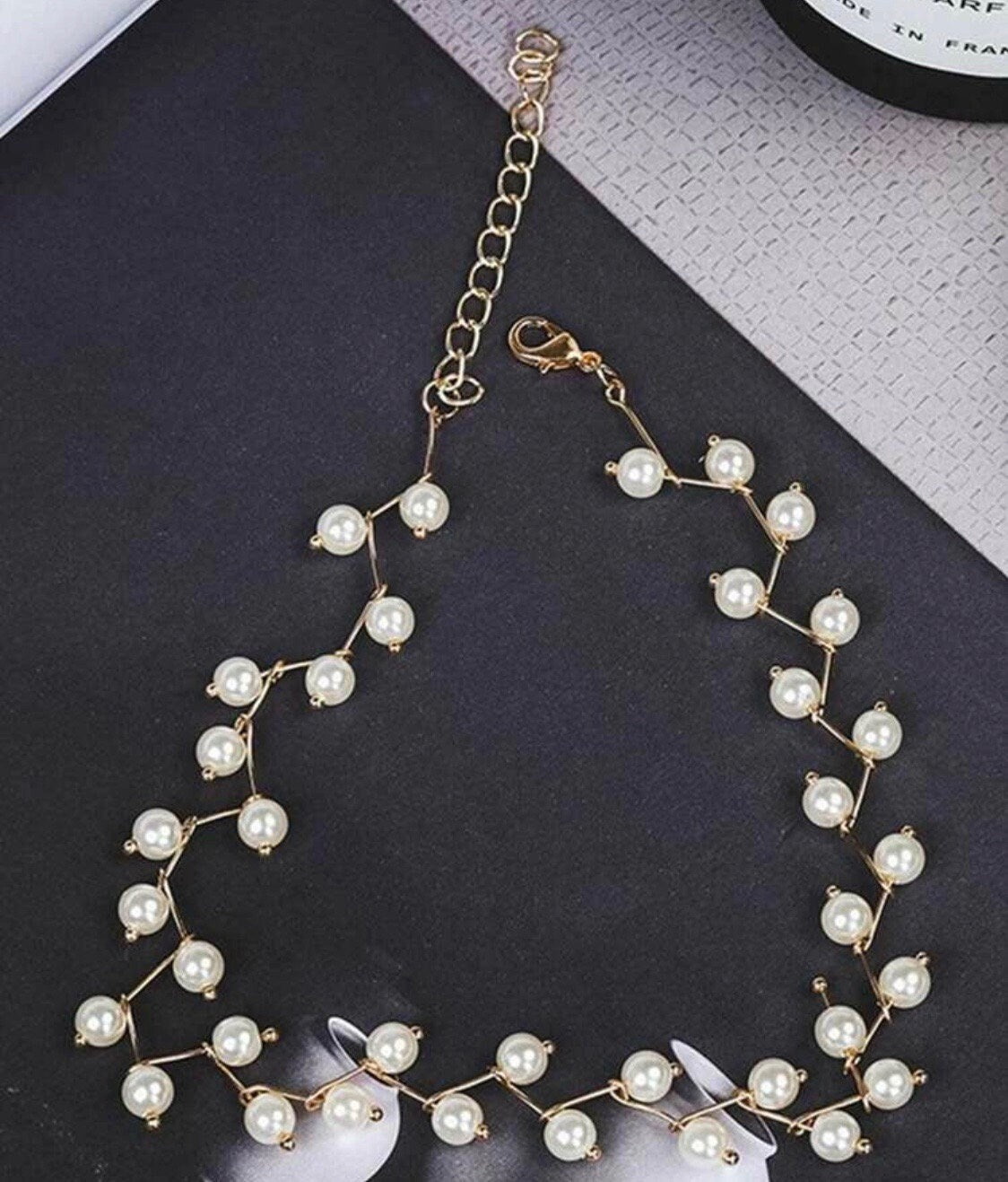 Elegant Pearl Choker Necklace, Timeless Pearl Necklace, Vintage Pearl Choker, June Birthstone Jewelry, Classic Pearl Choker, Formal Jewelry