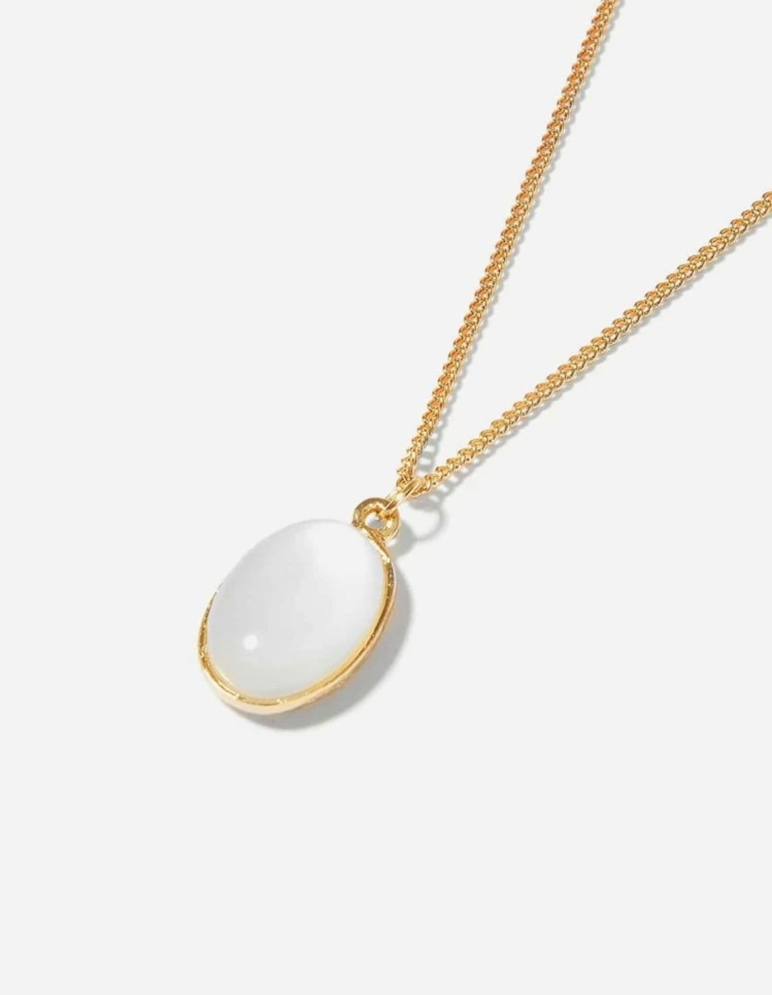 Moonstone Pendant Necklace