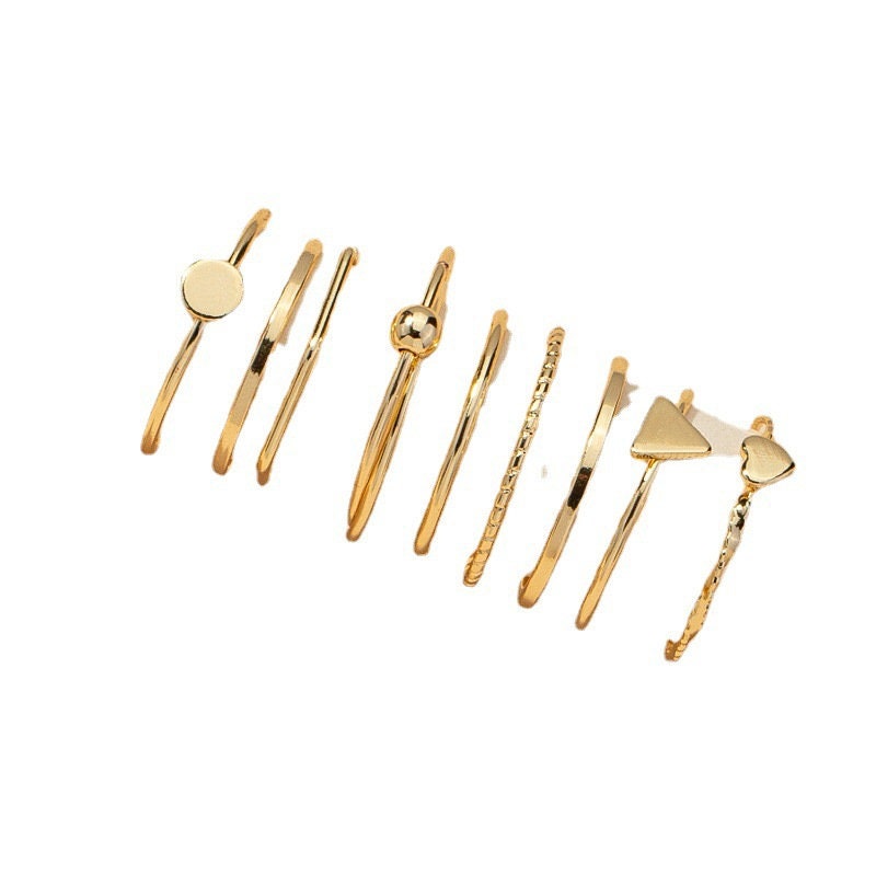 Gold Stacking Rings - Minimalist Jewelry - Beachlifejewelryco