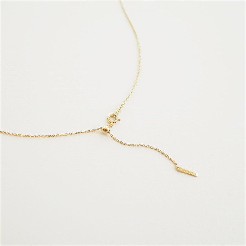 14K Gold Diamond MAMA Letter Necklace, Mother's Day Jewelry Gift, Jewelry Gift For Mom, Gift For Wife For Mothers Day, Mothers Day Gift Idea