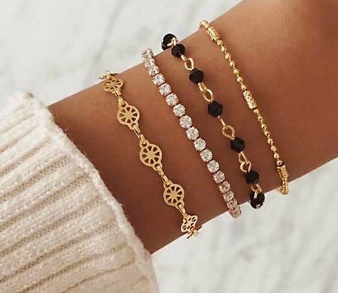 4 Piece Bracelet Set