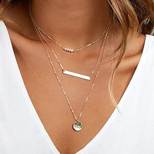 3 Piece Layering Necklace Set
