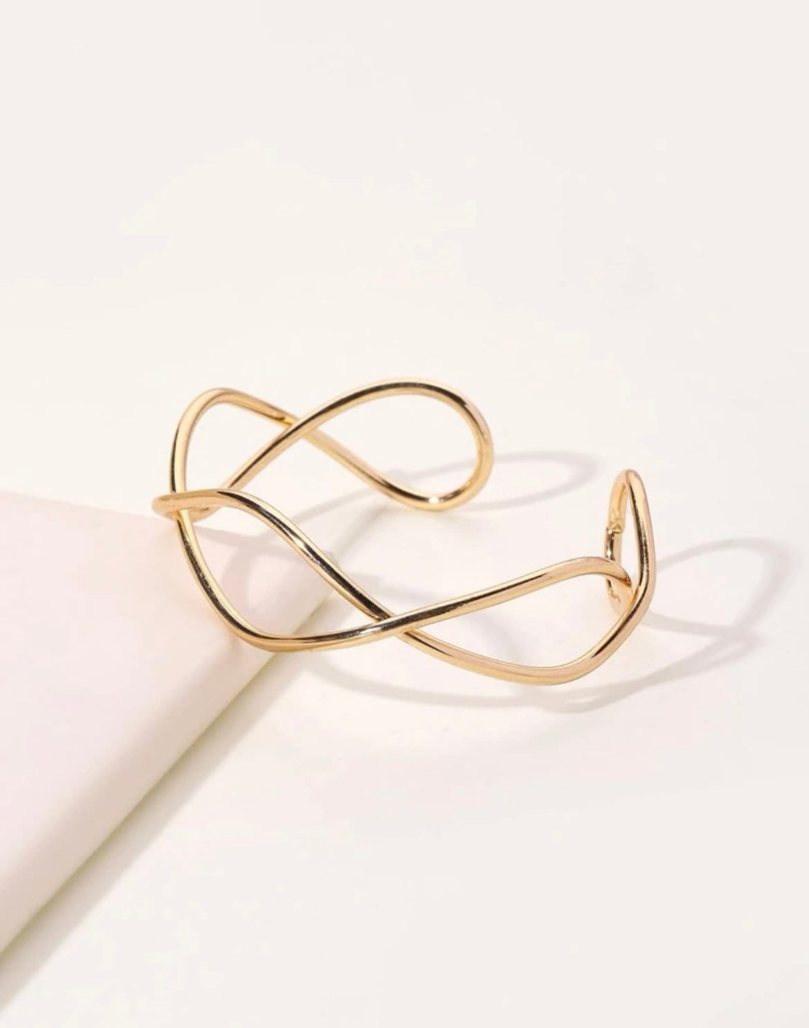 Minimalist Gold Cuff Bracelet - Gold Bangle Bracelet - Beachlifejewelryco